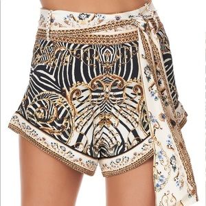 Camilla Night Waiting For Day silk shorts Small